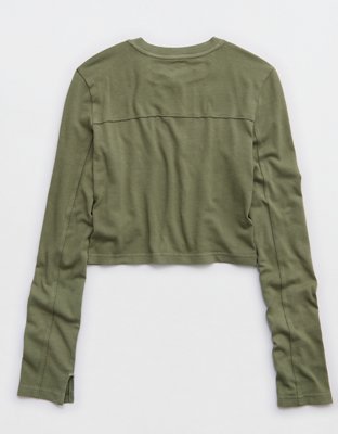 Aerie Happy Snit Cardi T-Shirt