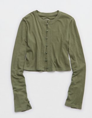 Aerie Happy Snit Cardi T-Shirt