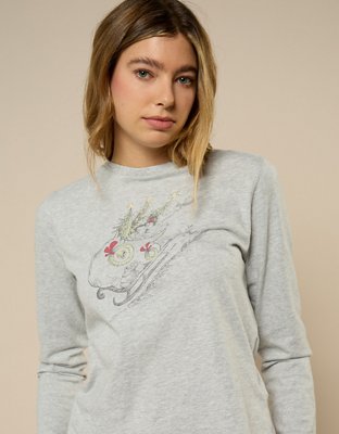 Aerie Long Sleeve Vintage T-Shirt
