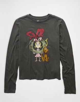 Aerie Playera Manga Larga Vintage
