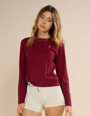 Aerie Long Sleeve Vintage T-Shirt