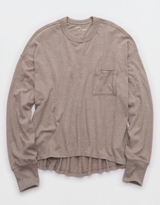 Aerie Happy Snit Pocket T-Shirt