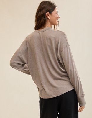 Aerie Happy Snit Pocket T-Shirt