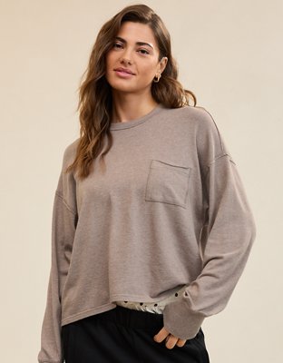 Aerie Happy Snit Pocket T-Shirt