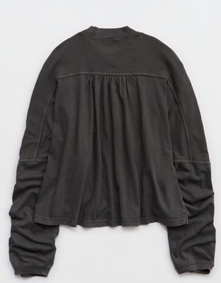 Aerie Cozy Mock-Neck T-Shirt