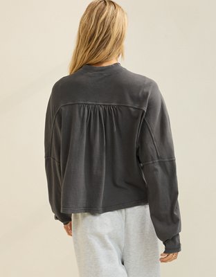 Aerie Cozy Mock-Neck T-Shirt