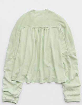 Aerie Cozy Mock-Neck T-Shirt