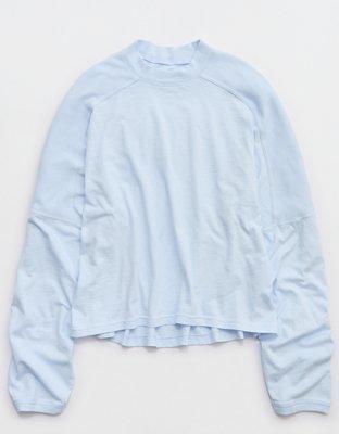 Aerie Cozy Mock-Neck T-Shirt