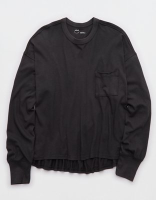 Aerie Happy Snit Pocket T-Shirt