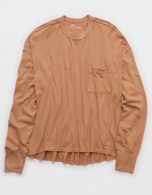 Aerie Happy Snit Pocket T-Shirt