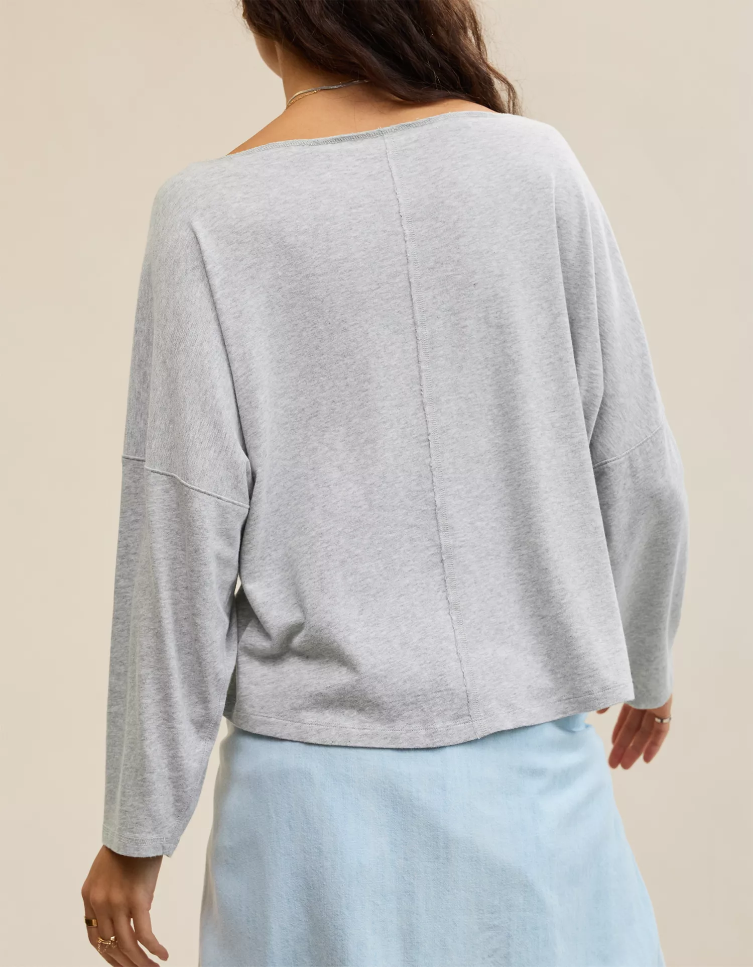 Aerie Happy Snit Off-The-Shoulder T-Shirt - thumbnail 7