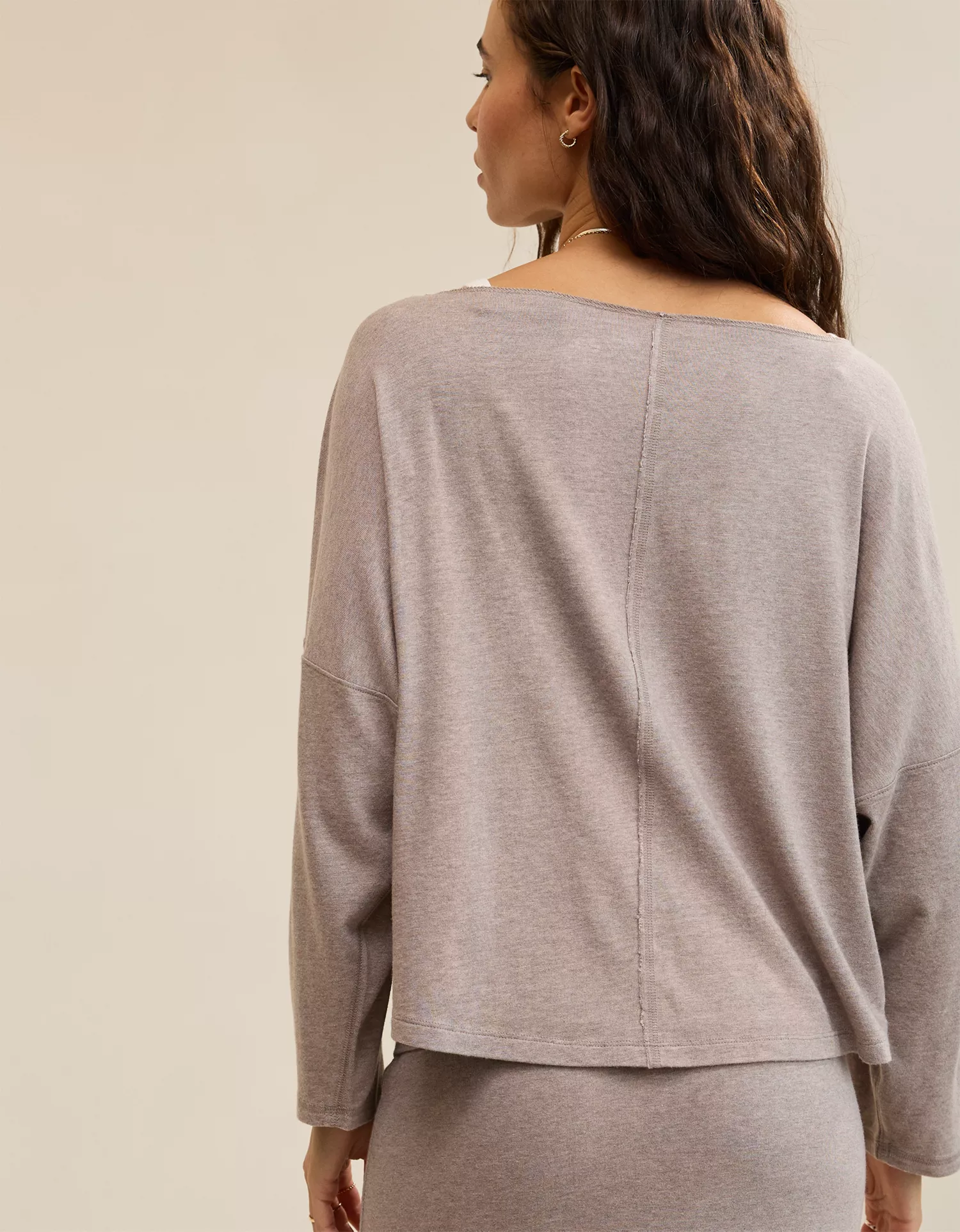 Aerie Happy Snit Off-The-Shoulder T-Shirt - thumbnail 3