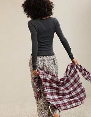 Aerie Sheer Happiness Boatneck T-Shirt