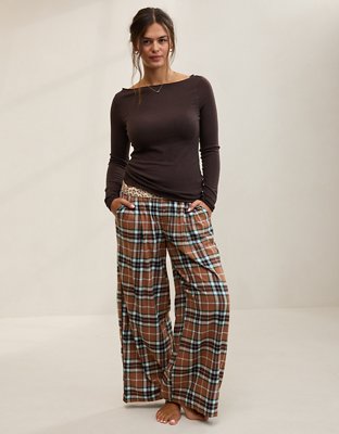 Aerie Sheer Happiness Boatneck T-Shirt
