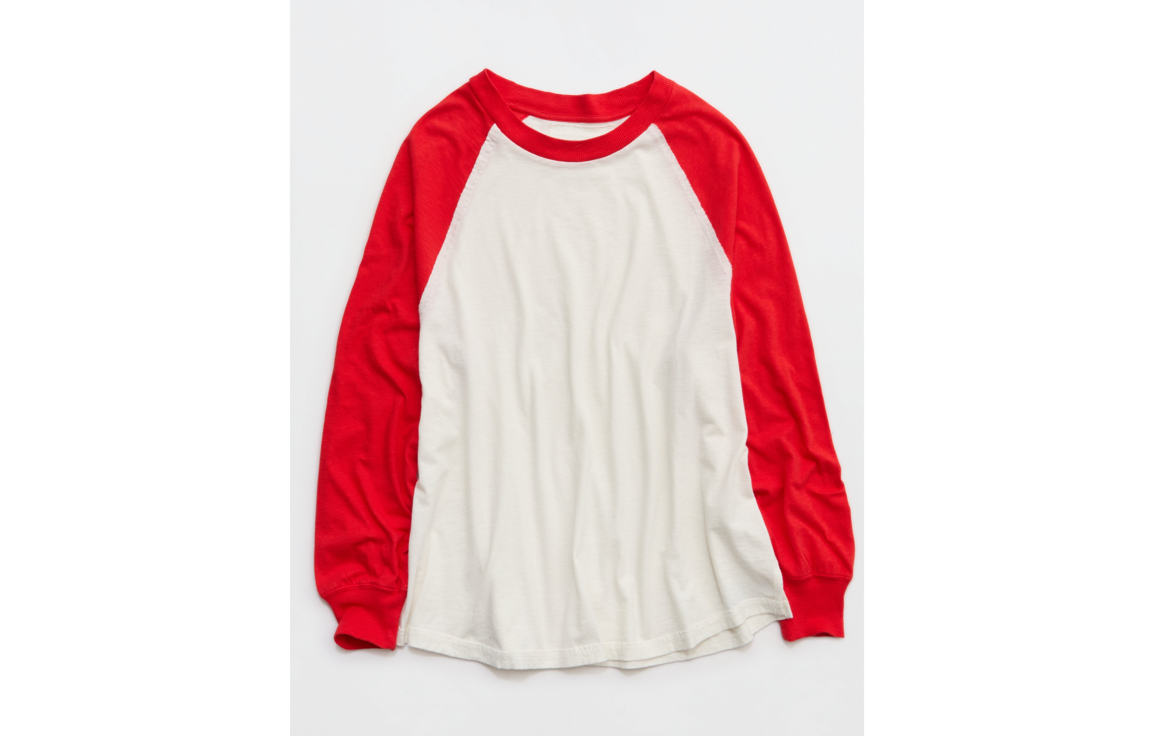 Aerie Cozy Oversized Baseball Boyfriend T-Shirt