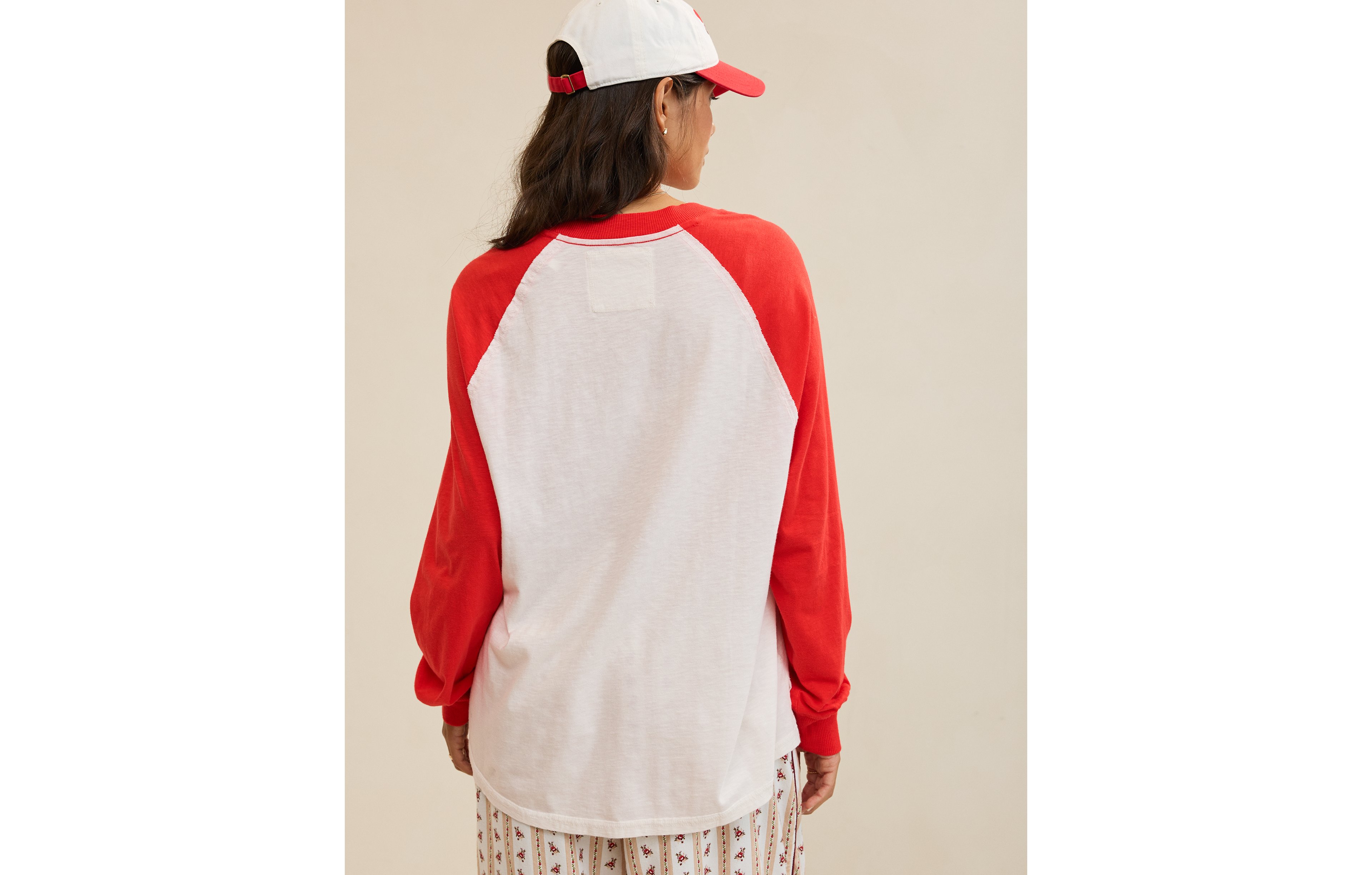 Aerie Cozy Oversized Baseball Boyfriend T-Shirt