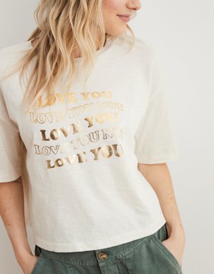 aerie cropped sweatshirt