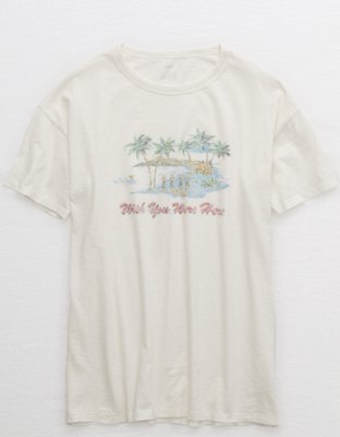 Женские футболки Aerie Graphic Boyfriend T-Shirt — фото 4