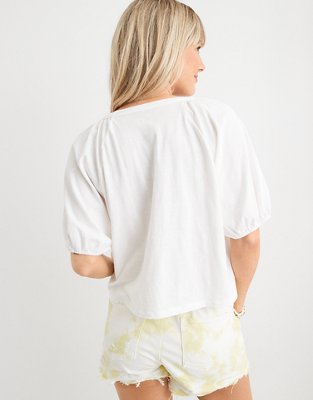 Aerie Bubble Sleeve T-Shirt