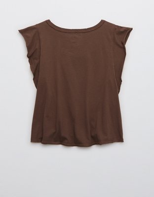 Aerie Flutter Sleeve Baby T-Shirt