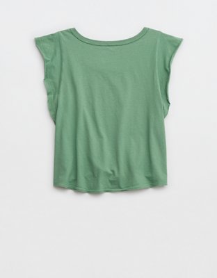 Aerie Flutter Sleeve Baby T-Shirt