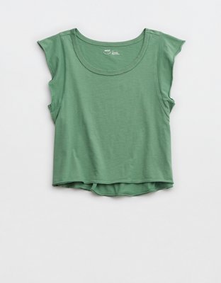 Aerie Flutter Sleeve Baby T-Shirt