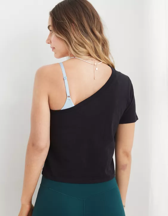 Aerie One Shoulder Baby T-Shirt