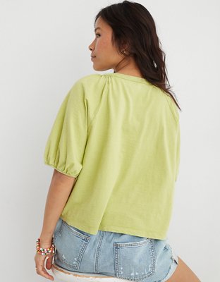 Aerie Bubble Sleeve T-Shirt