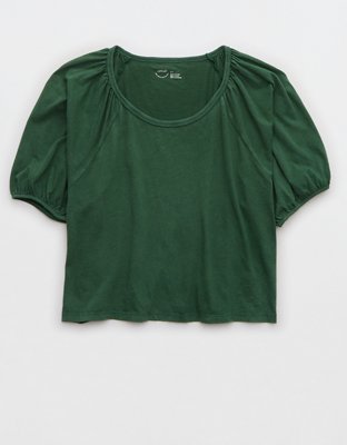 Женские футболки Aerie Bubble Sleeve T-Shirt — фото 3