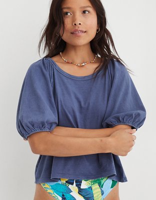 Aerie Bubble Sleeve T-Shirt