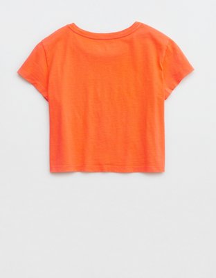 Детские футболки Aerie Cropped Graphic Baby T-Shirt — фото 4