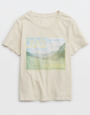 Aerie T-shirt corta con cuello redondo
