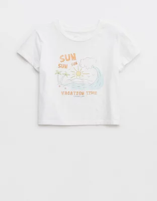 Aerie Cropped Baby T-Shirt