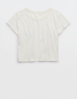 Aerie Cropped Graphic Baby T-Shirt