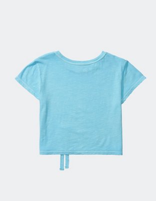 Aerie Ruched Baby T-Shirt