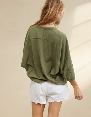 Aerie Summer House Slouchy Oversized T-Shirt