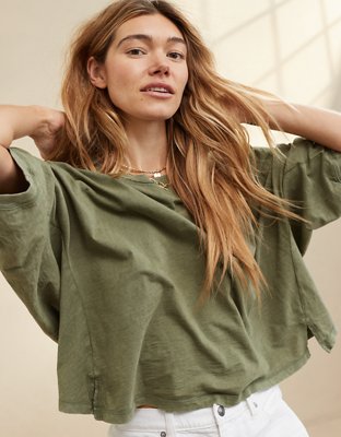 Aerie Summer House Slouchy Oversized T-Shirt