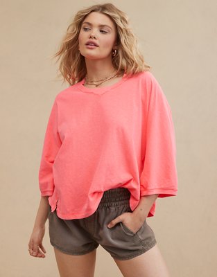 Aerie Summer House Slouchy Oversized T-Shirt