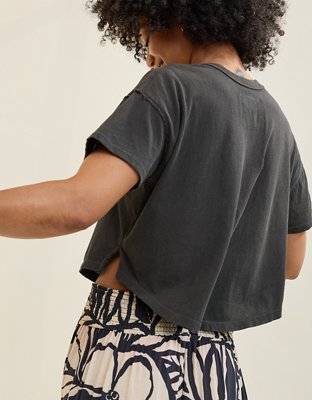 Aerie Summer Breeze Cropped T-Shirt