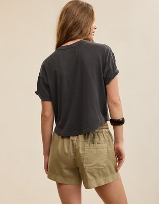Aerie Summer Breeze Cropped T-Shirt
