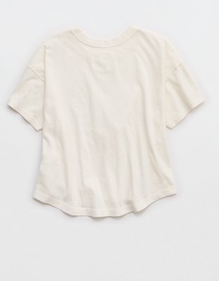 Aerie Summer Breeze Cropped T-Shirt