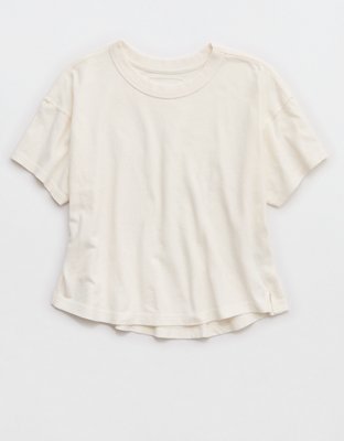 Aerie Summer Breeze Cropped T-Shirt