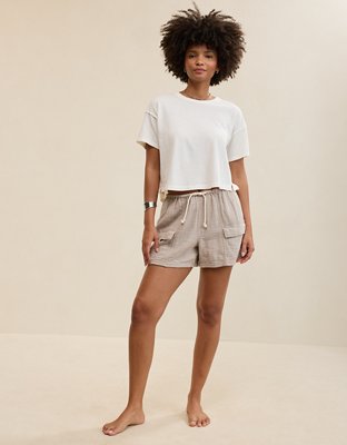 Aerie Summer Breeze Cropped T-Shirt