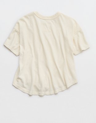 Aerie Summer Breeze Cropped T-Shirt