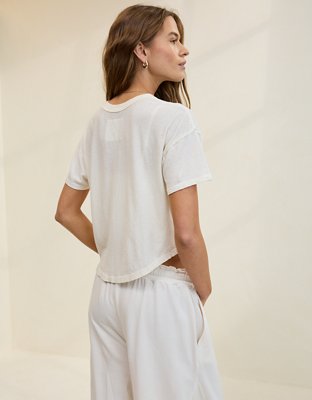 Aerie Summer Breeze Cropped T-Shirt