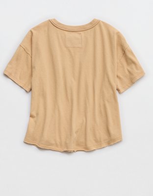 Aerie Summer Breeze Cropped T-Shirt