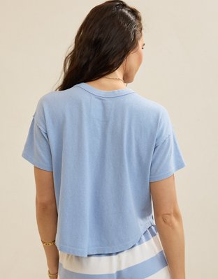 Aerie Summer Breeze Cropped T-Shirt