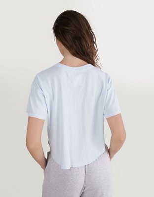 Aerie Summer Breeze Cropped T-Shirt