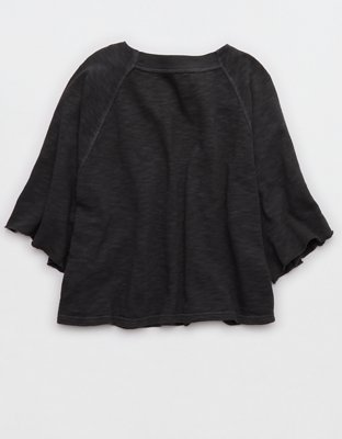 Aerie It's Casual Knit Slub T-Shirt