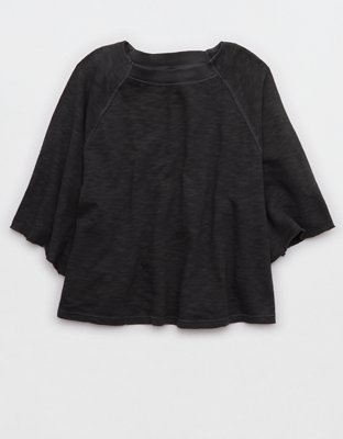 Aerie It's Casual Knit Slub T-Shirt